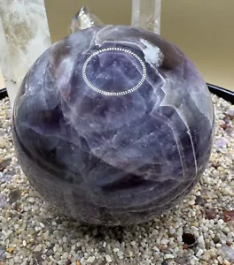 Dream Amethyst Sphere 8.6cm | Spiritual Protection, Intuition & Calm | 900g - Picture 1 of 7