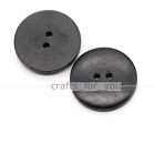 2-HOLE 10PCS 10MM-38MM WOOD ROUND BUTTONS FOR DIY CLOTHING SEWING CRAFTS BAGS