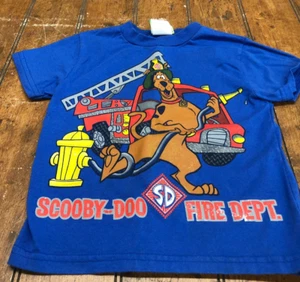 Vintage Scooby-Doo Fire Dept. T-Shirt 2 Toddler - Picture 1 of 3