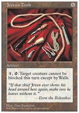 Joven's Tools x4 EX/NM 5th Edition MTG Magic Cards Artifact