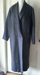 Jaguar Fashions Single double breasted Long Wool Dress Over Coat Womens 11/12 - Picture 1 of 1
