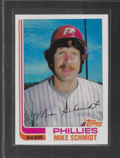 1982 TOPPS # 100 MIKE SCHMIDT NICE CARD