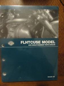 HARLEY DAVIDSON 2006 FLHTCUSE MODEL PARTS CATALOG P/N 99428-06 NEW - Picture 1 of 3