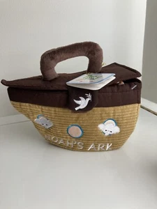 Plush Noah’s Ark Play Set Giraffe, Zebra, Elephant, Lion Baby Toy Gift - Picture 1 of 16