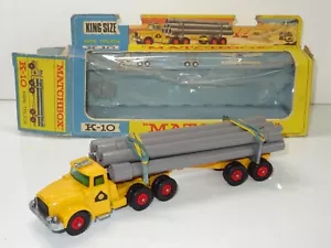 Matchbox Kingsize K 10 SCAMMELL PIPE TRUCK - (395) - Picture 1 of 8