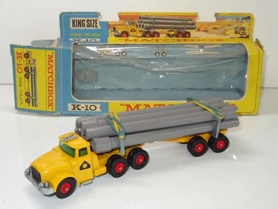 Matchbox Kingsize K 10 SCAMMELL PIPE TRUCK - (395) - Изображение 1 из 4