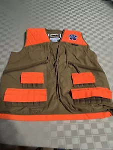 Gamehide Men's Shelterbelt Upland Field Hunting Vest XL Pabst PBR Patch EUC - Picture 1 of 4