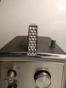 Vintage Weltron-Westbury PS-804 8 Track part to restore handle dimpled metal - Picture 1 of 4