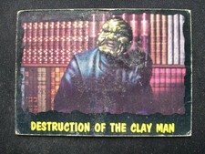 1964 Topps Monsters from Outer Limits # 50 Destruction of the Clay Man SP (VG)