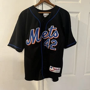 Rare Vintage MLB New York Mets Vaughn Rawlings Authentic Sewn Jersey Sz 14/16 - Picture 1 of 7