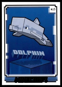 Juego base de delfines Panini Minecraft #15 2024 - Imagen 1 de 2