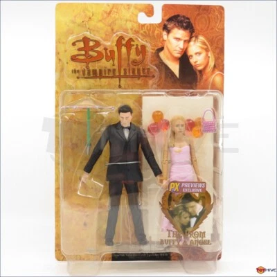 Bonecos de ação Buffy the Vampire Slayer formatura Buffy and Angel visualizações exclusivas - Imagem 1 de 2
