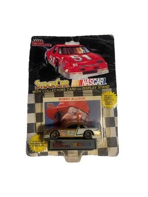 RACING CHAMPIONS, #12 BOBBY ALLISON MOTORSPORTS BUICK, COLLECTORS CARD/STAND - Image 1 of 3