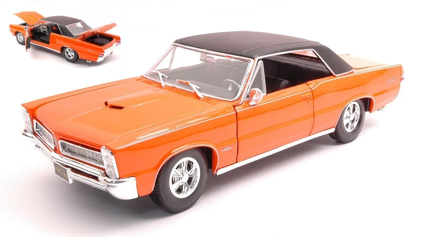 MAISTO MI31885O PONTIAC GTO HURST 1965 ORANGE 1:18 Modellino - Immagine 1 di 1