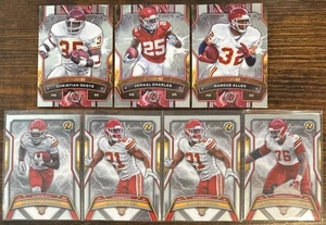 2024 Topps Resurgence Kansas City Chiefs Full Set 7 Cards Okoye, Charles, Allen - Bild 1 von 9