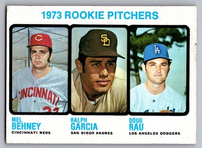 1973 TOPPS #602 MEL BEHNEY/RALPH GARCIA/DOUG RAU - Image 1 of 3