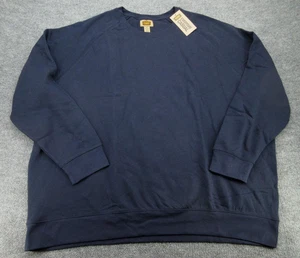 Foundry Supply Co. Sweatshirt Mens 5XLT Navy Blue Everyday Casual Pullover Tall - Picture 1 of 10