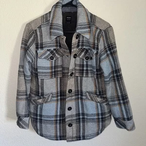 prAna Lower Falls Flannel Women's Jacket, Big Sky Blue, XS - Picture 1 of 11