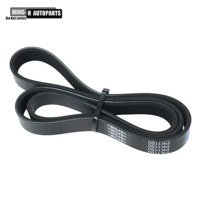 6PK1150 Fits 2018-2023 Toyota Camry RAV4 2.5L Alternator Air Conditioning Belt - Image 1 of 4