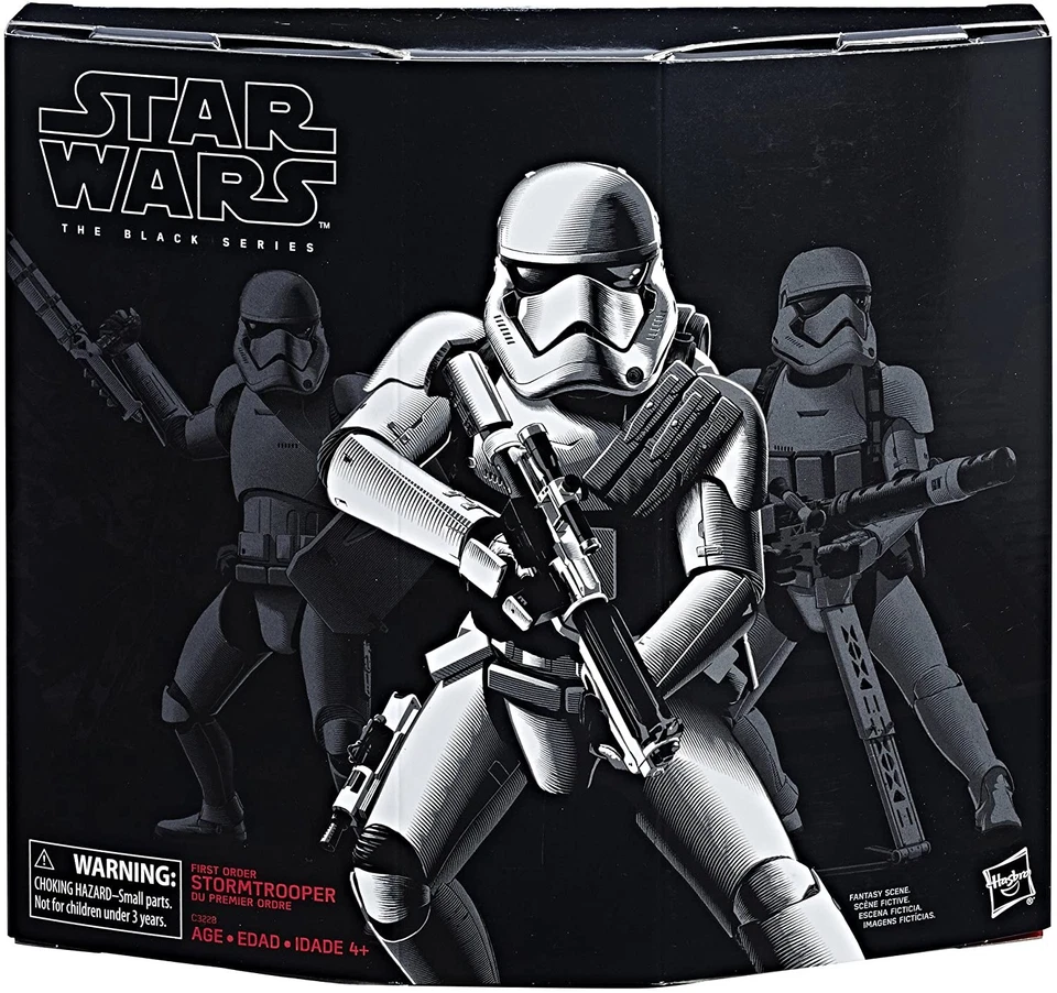 Star Wars C3228AT7 The Black Series First Order Stormtrooper With Gear