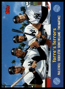 2000 Topps #TC3 Torre's Terrors (O'Neill / Jeter / Williams / Martinez) Combos - Picture 1 of 2
