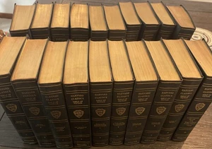 1917 Harvard Classics Shelf of Fiction – Complete 20 Volume Set by P.F. Collier - Picture 1 of 11