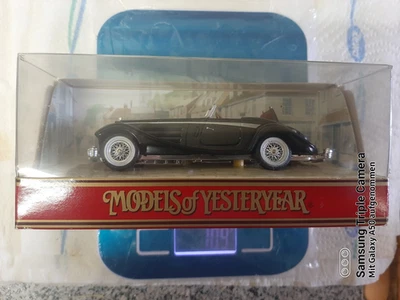 Y-20 1938 c 1979 Mercedes Benz 540 k sw Models of Yesteryear Matchbox ovp neuw. - Bild 1 von 4