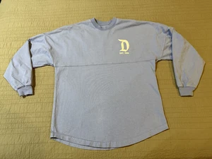 Men's/Women's DISNEY PARKS Spirit Jersey Blue/Purple Puff Letter Logo Size S - Picture 1 of 8
