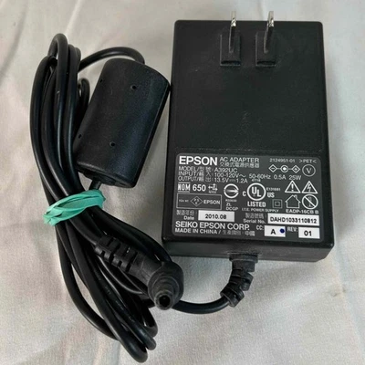 Fonte de alimentação adaptador CA Epson genuína para scanner V300 modelo A392UC - Imagem 1 de 4