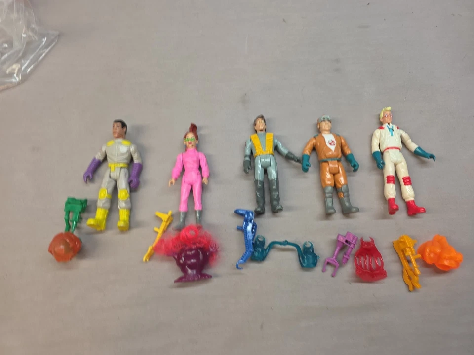 Lote de figuras de acción de colección 1987 Real Ghostbusters FRIGHT FEATURES Foto 1 de 4