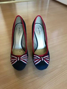 High Heels Gr. 39 Starlet blau, Damenschuh. - Bild 1 von 4