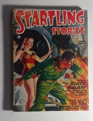 STARTLING STORIES PULP MARCH 1949 L RON HUBBARD JACK VANCE RAY BRADBURY Foto 1 de 4