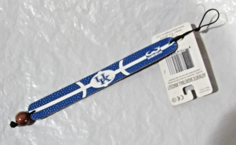 NCAA Kentucky Wildcats Basketball Blue w/White Stripes Bracelet by GameWear Cover
