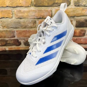 Adidas Adizero Instinct TP Softball Cleats White Blue Shoes Size Women Size 9 - Picture 1 of 9