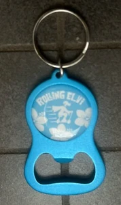 New Orleans Mardi Gras 2024 Krewe Of The Rolling Elvi Bottle Opener Keychain New - Picture 1 of 4