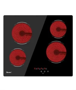 GIONIEN Ceramic Cooktop 24 Inch, 220V~240V, 4 Burners Electric Cooktop, 6000W - Picture 1 of 3