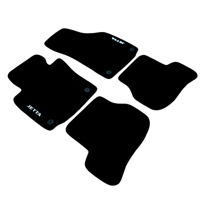 Alfombrillas de terciopelo para Volkswagen Jetta calidad OEM 2005-2010 Foto 1 de 4