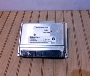 2004 BMW X3 ECM 3.0 Motor No High Speed Synchronization ID 12147540519 OEM  - Picture 1 of 12