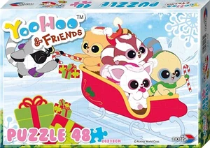 NORIS GAME, 48 piece puzzle YooHoo and his friends 24 x 18 cm, NORI606031130 - Picture 1 of 1