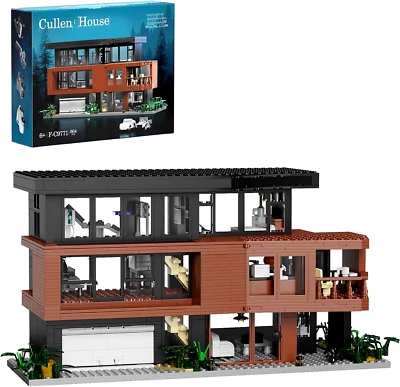 Cullen House 模块化积木套装暮光之城电影建筑砖玩具 — 第 1/4 张图片