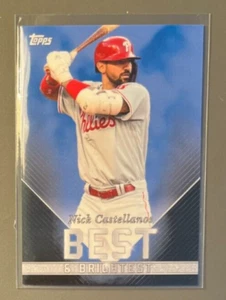 2022 Topps X Wander Franco Best & Brightest #24 Nick Castellanos Blue #’d/50 - Picture 1 of 1