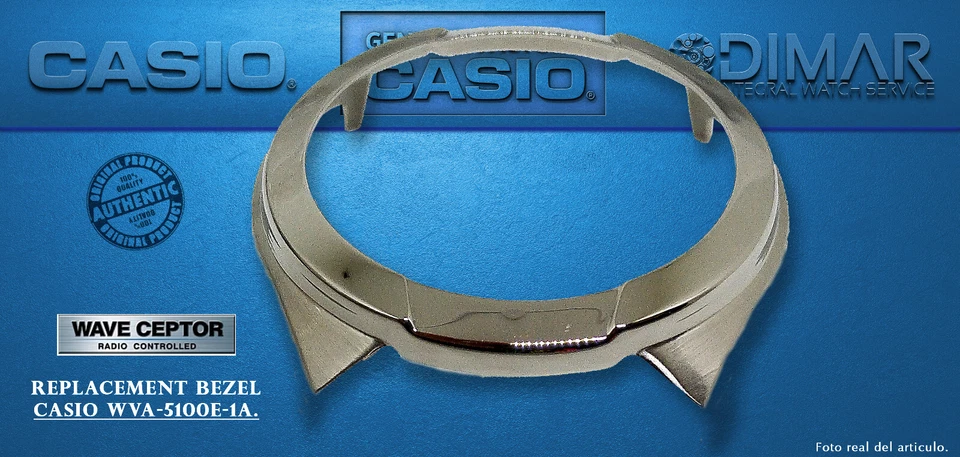 Replacement Vintage Original Bezel .casio Wave Ceptor WVA-5100E-1A - Image 1 of 1