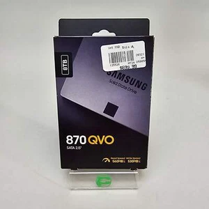 Samsung 2.5" 870 QVO 8TB SATA 6 Gbps SSD MZ-77Q8TO - Picture 1 of 5