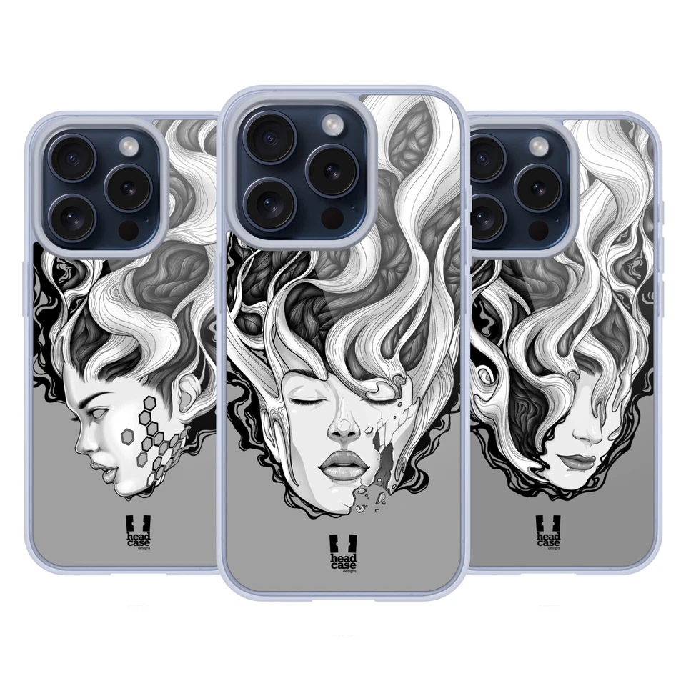 HEAD CASE RITRATTI SURREALI CUSTODIA COVER MORBIDA IN GEL PER APPLE iPHONE - Immagine 1 di 1