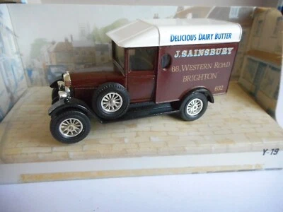 Matchbox Models of Yesteryear Y-19 1929 Morris Cowley Van 1:39 "Sains Brigh"+box - Image 1 of 4