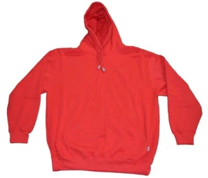 Pro Club Men's Sweatshirt Fleece Pullover Hoodie Red - Picture 1 of 2