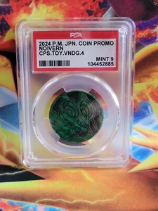 Pokemon Noivern 2024 Capsule Vending Vol 4 Graded Coin PSA 9 - Picture 1 of 2