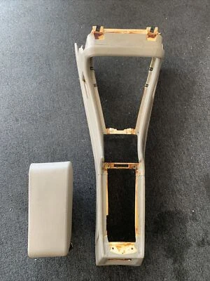 Jaguar XJ6 1993 1994 Vanden Plas consola central delantera beige/tostado OEM Foto 1 de 4