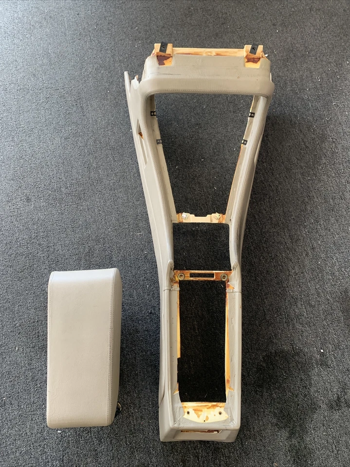 Jaguar XJ6 1993 1994 Vanden Plas consola central delantera beige/tostado OEM Foto 1 de 4