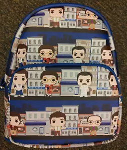 Seinfeld Chibi City Characters Mini Backpack Bag Purse Blue Funko NWT - Picture 1 of 12